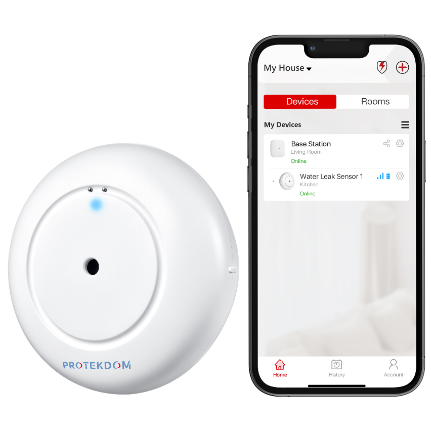 DÉTECTEUR DE FUITE D'EAU CONNECTÉ